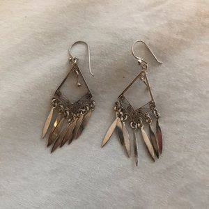 Sterling Silver Dangle Earrings